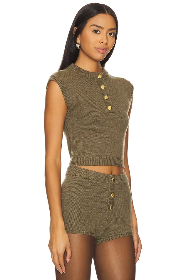 Tops Women Lovers and Friends Ayden Top Hunter Green Tops Women Lovers and Friends Ayden Top Hunter Green