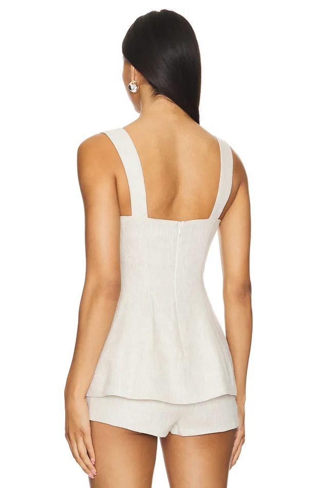 Tops Women Lovers and Friends Brixton Top Natural Tops Women Lovers and Friends Brixton Top Natural