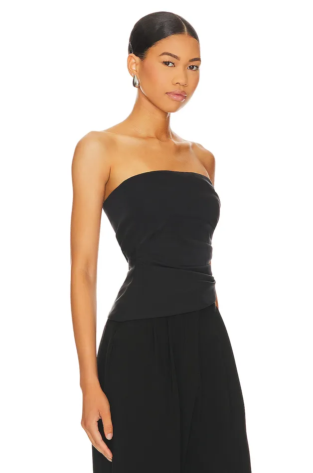 Tops Women Lovers and Friends Brodie Top Black Tops Women Lovers and Friends Brodie Top Black