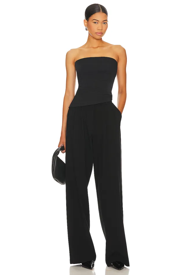 Tops Women Lovers and Friends Brodie Top Black Tops Women Lovers and Friends Brodie Top Black