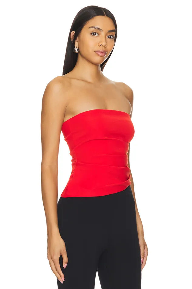 Tops Women Lovers and Friends Brodie Top Red Tops Women Lovers and Friends Brodie Top Red