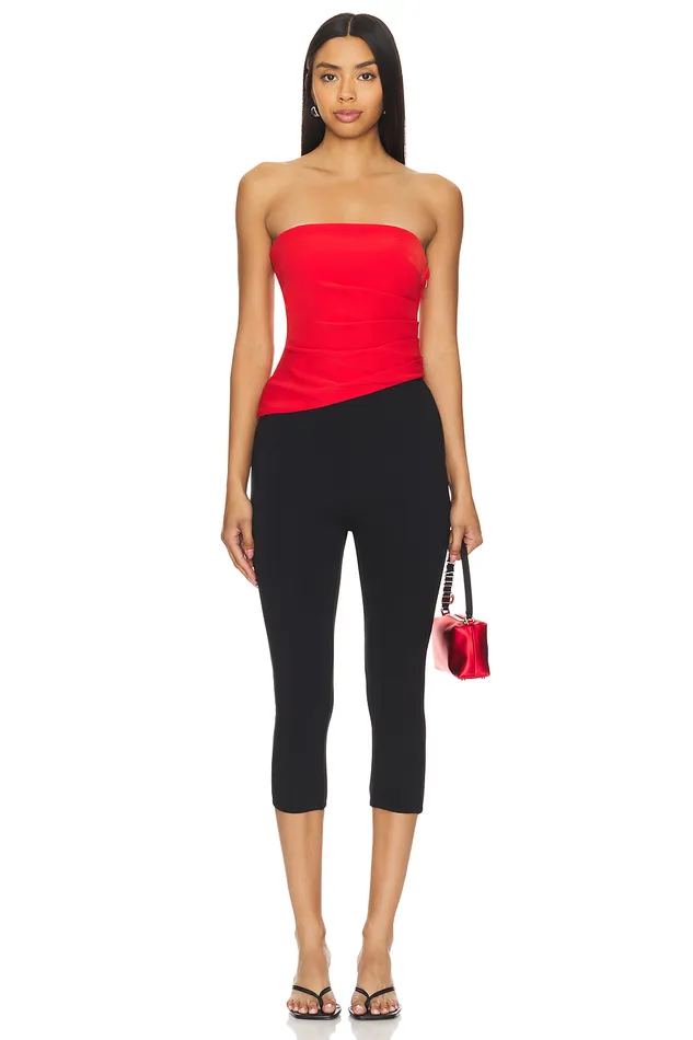 Tops Women Lovers and Friends Brodie Top Red Tops Women Lovers and Friends Brodie Top Red