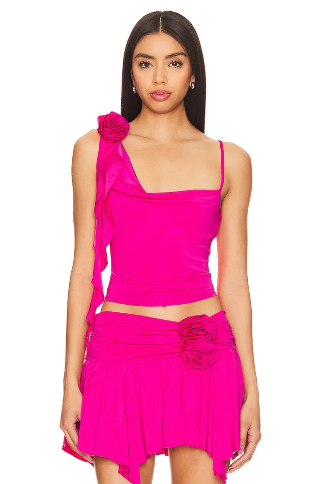 Tops Women Lovers and Friends Casey Top Hot Pink