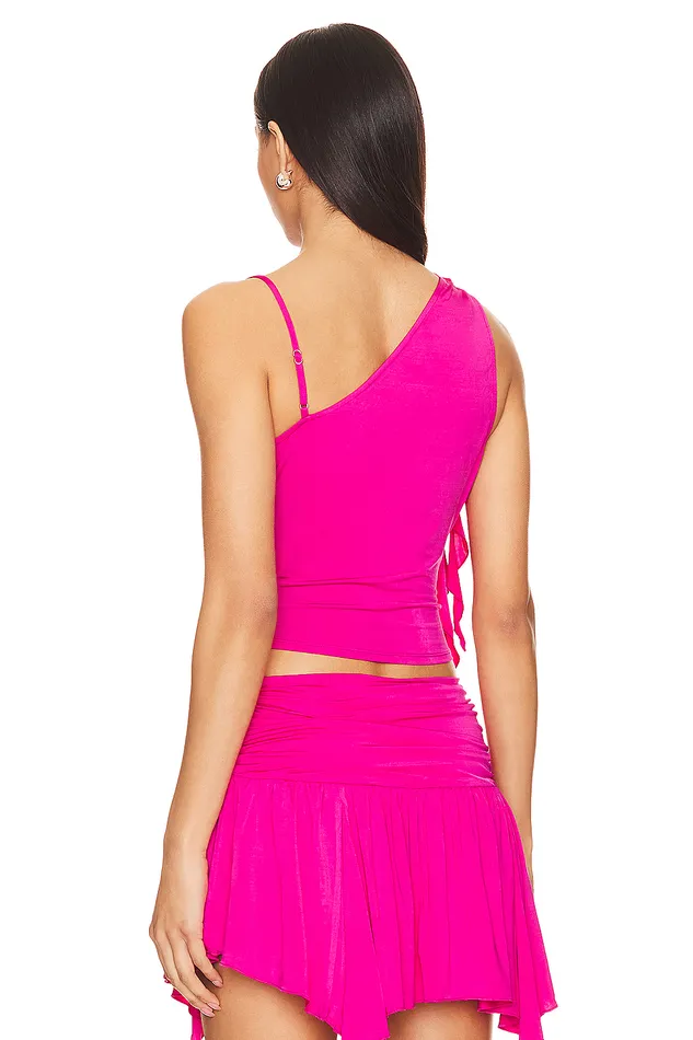 Tops Women Lovers and Friends Casey Top Hot Pink Tops Women Lovers and Friends Casey Top Hot Pink