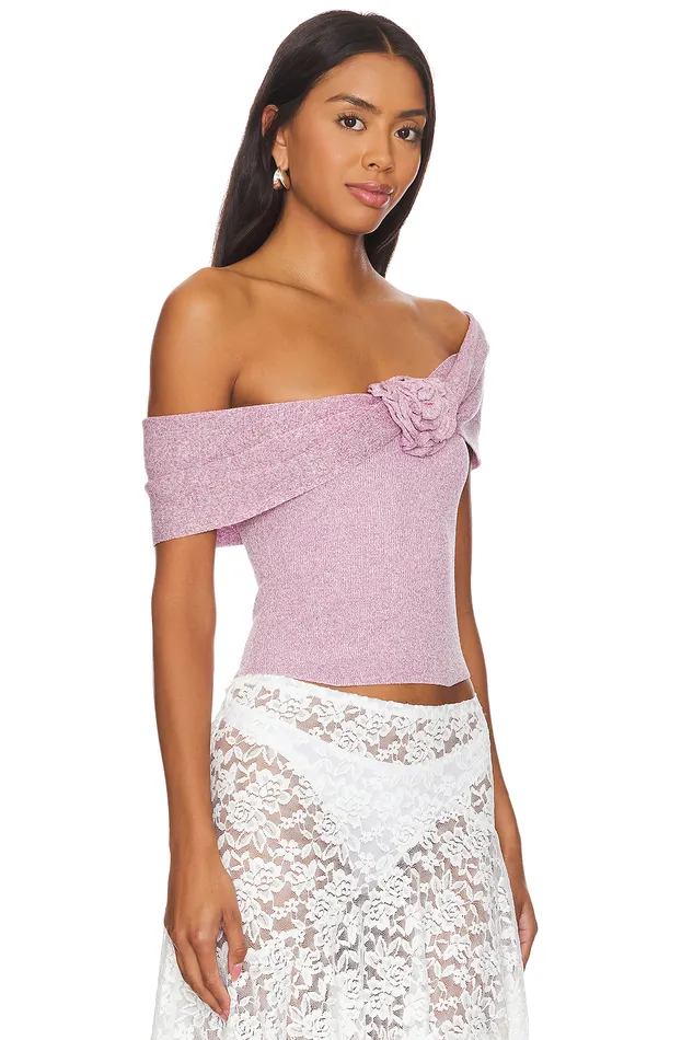 Tops Women Lovers and Friends Celia Top Pink Tops Women Lovers and Friends Celia Top Pink