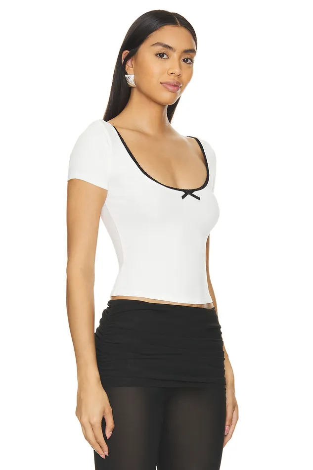 Tops Women Lovers and Friends Claire Top White Tops Women Lovers and Friends Claire Top White
