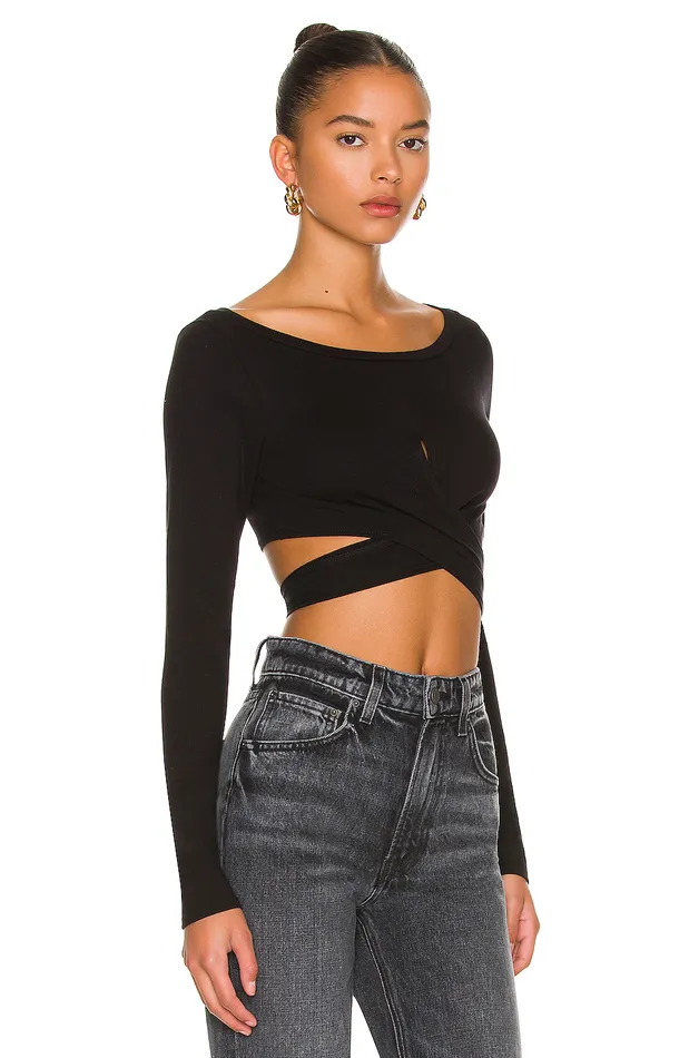 Tops Women Lovers and Friends Clio Top Black Tops Women Lovers and Friends Clio Top Black