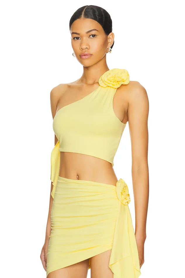 Tops Women Lovers and Friends Cordelia Top Yellow Tops Women Lovers and Friends Cordelia Top Yellow