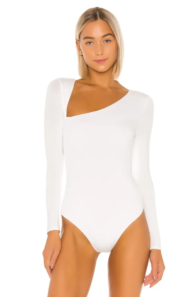 Tops Women Lovers and Friends Cullen Bodysuit White Tops Women Lovers and Friends Cullen Bodysuit White
