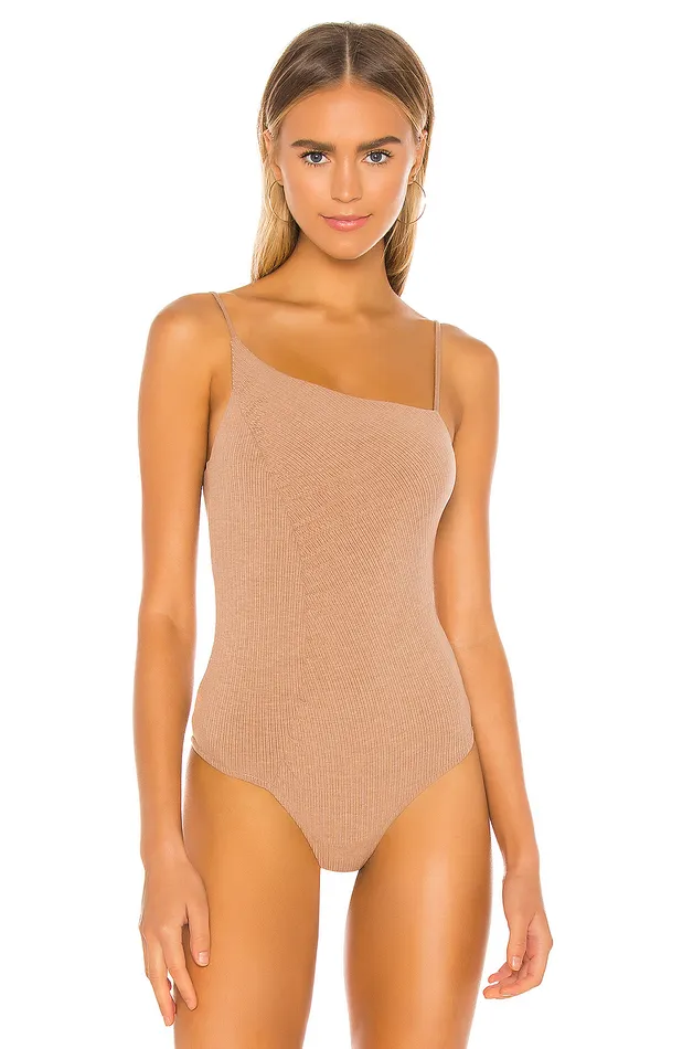 Tops Women Lovers and Friends Donovan Bodysuit Tan Tops Women Lovers and Friends Donovan Bodysuit Tan
