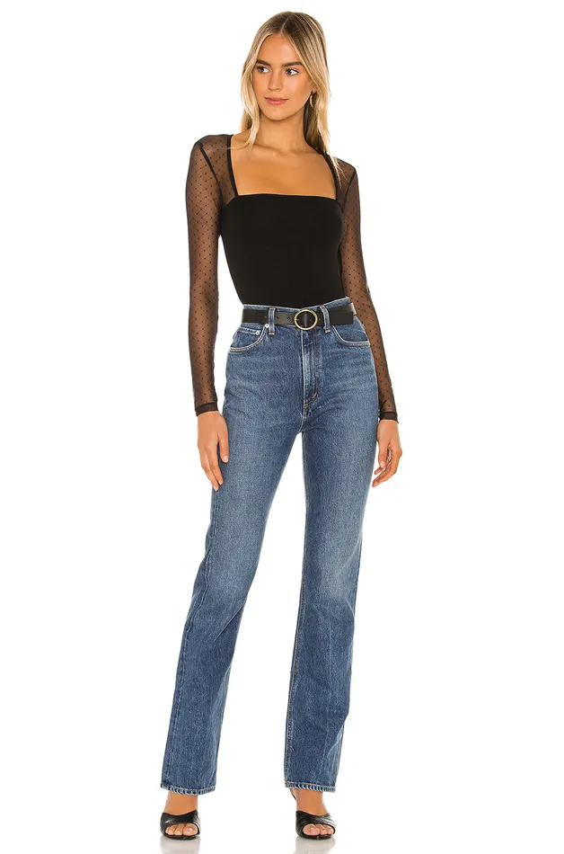 Tops Women Lovers and Friends Elisabetta Bodysuit Black Tops Women Lovers and Friends Elisabetta Bodysuit Black