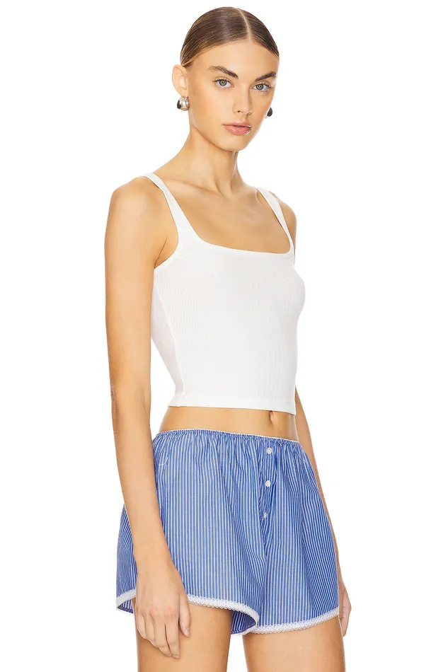 Tops Women Lovers and Friends Esther Top White Tops Women Lovers and Friends Esther Top White