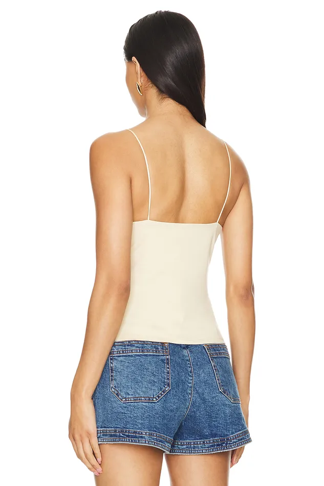 Tops Women Lovers and Friends Hailey Tank Top Cream Tops Women Lovers and Friends Hailey Tank Top Cream