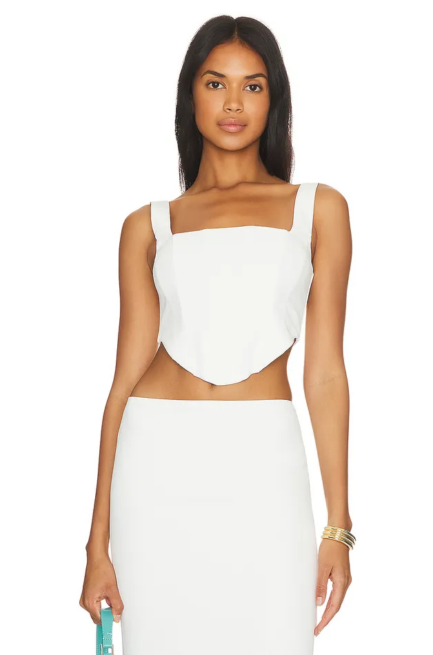 Tops Women Lovers and Friends Imani Top Opal White
