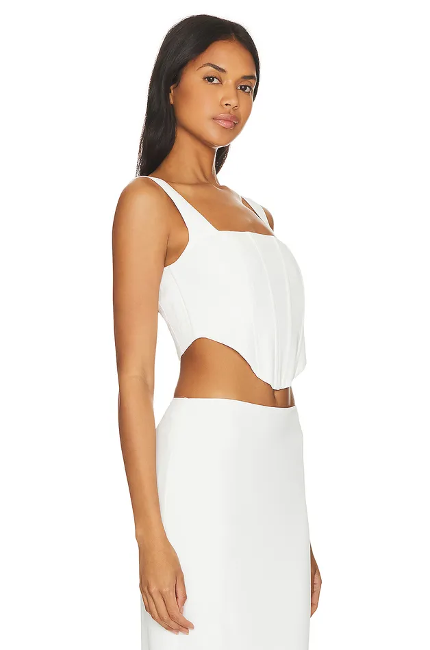 Tops Women Lovers and Friends Imani Top Opal White Tops Women Lovers and Friends Imani Top Opal White