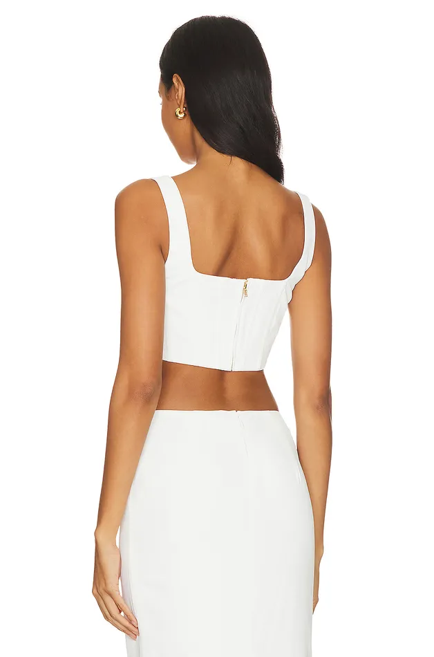 Tops Women Lovers and Friends Imani Top Opal White Tops Women Lovers and Friends Imani Top Opal White