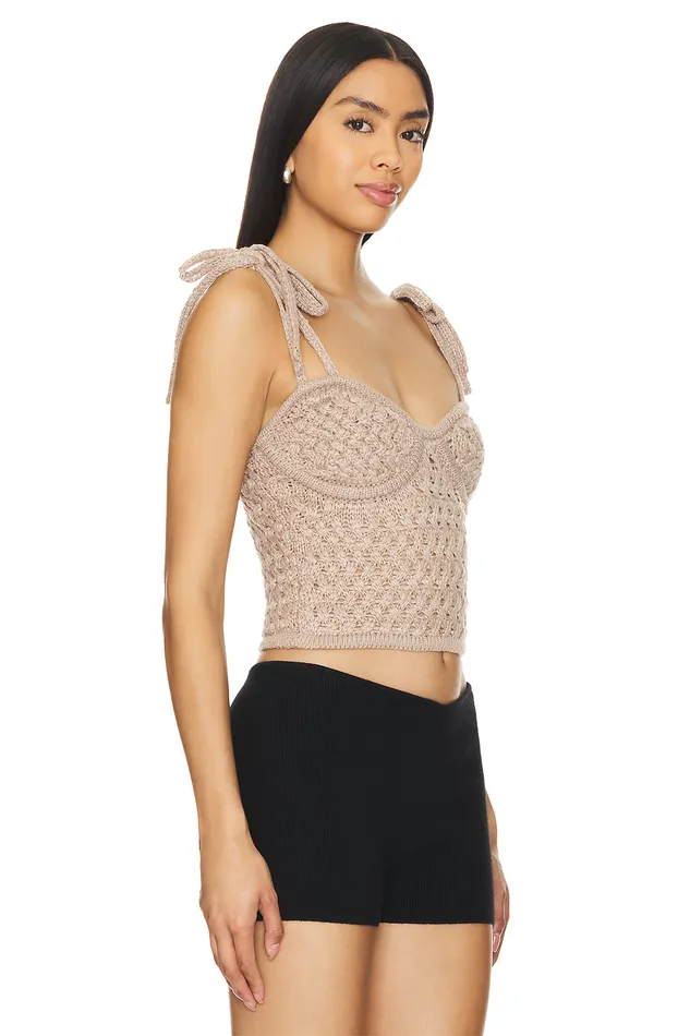 Tops Women Lovers and Friends Jaquetta Tank Taupe Tops Women Lovers and Friends Jaquetta Tank Taupe