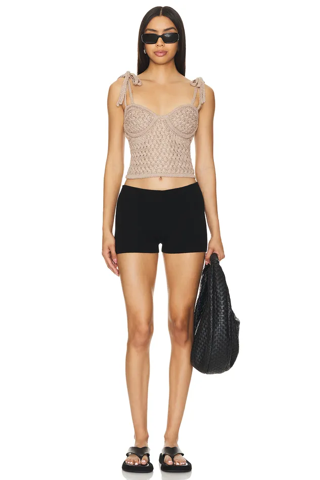 Tops Women Lovers and Friends Jaquetta Tank Taupe Tops Women Lovers and Friends Jaquetta Tank Taupe