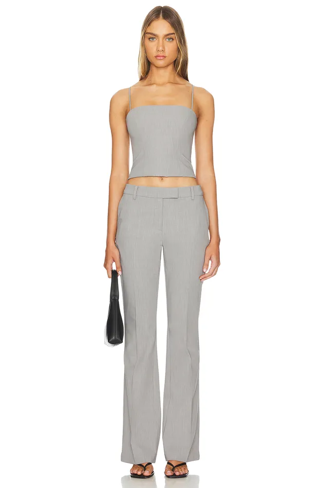 Tops Women Lovers and Friends Jones Top Gray Tops Women Lovers and Friends Jones Top Gray