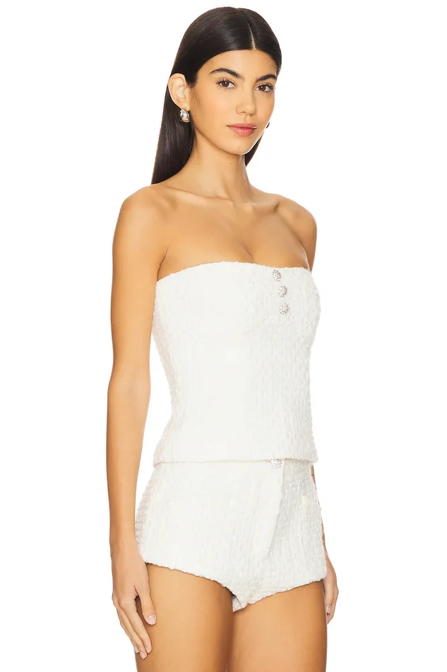 Tops Women Lovers and Friends Josephine Top White Tops Women Lovers and Friends Josephine Top White
