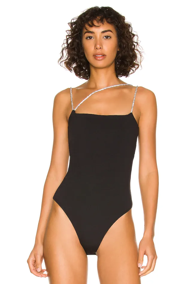 Tops Women Lovers and Friends Julie Bodysuit Black Tops Women Lovers and Friends Julie Bodysuit Black