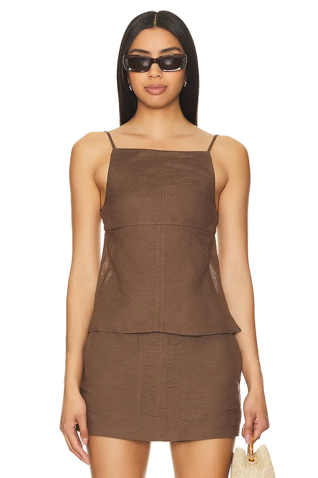 Tops Women Lovers and Friends Keila Top Chocolate Brown