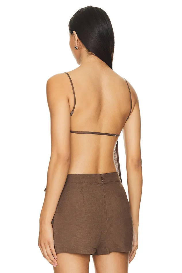 Tops Women Lovers and Friends Keila Top Chocolate Brown Tops Women Lovers and Friends Keila Top Chocolate Brown
