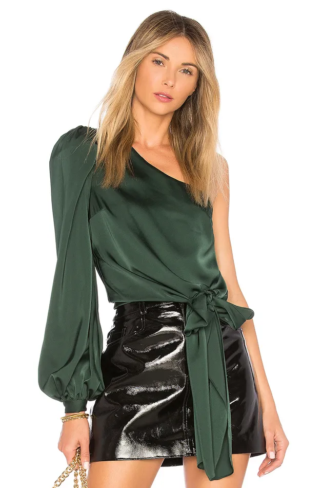 Tops Women Lovers and Friends Kendall Blouse Emerald