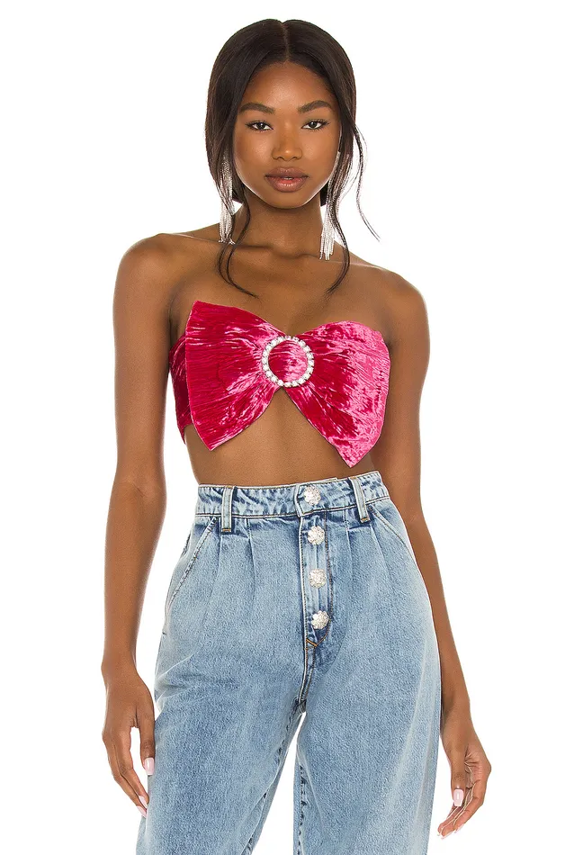 Tops Women Lovers and Friends Kimora Top Magenta Pink