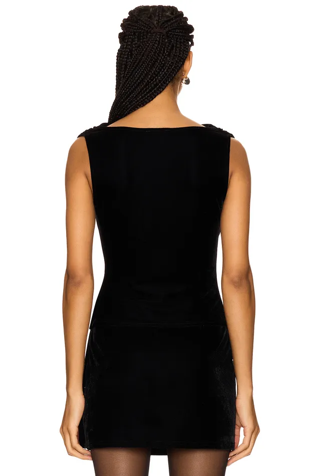 Tops Women Lovers and Friends Lainey Velvet Top Black Tops Women Lovers and Friends Lainey Velvet Top Black
