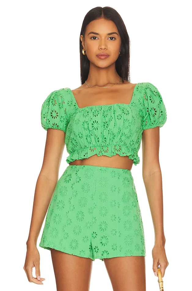 Tops Women Lovers and Friends Leah Top Green