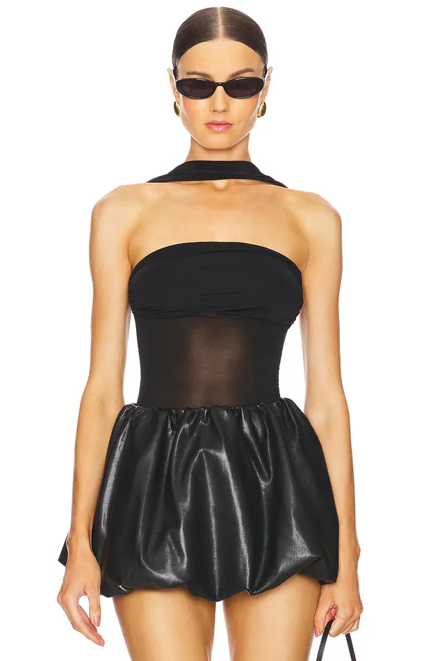 Tops Women Lovers and Friends Lexi Bodysuit Black