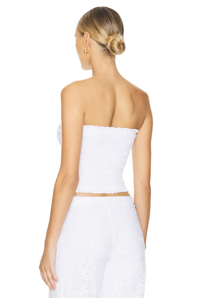 Tops Women Lovers and Friends Loretta Top White Tops Women Lovers and Friends Loretta Top White