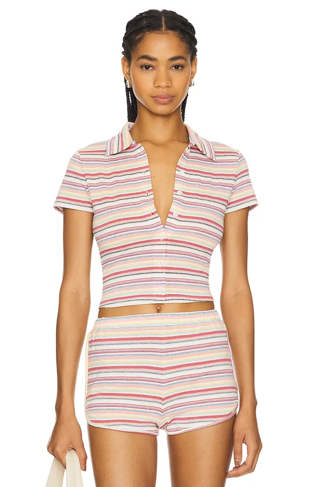Tops Women Lovers and Friends Lorraine Top Multi Stripe
