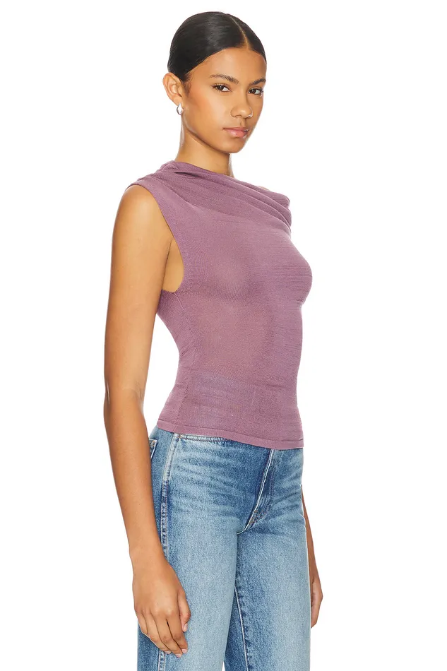 Tops Women Lovers and Friends Luciana Top Mauve Tops Women Lovers and Friends Luciana Top Mauve