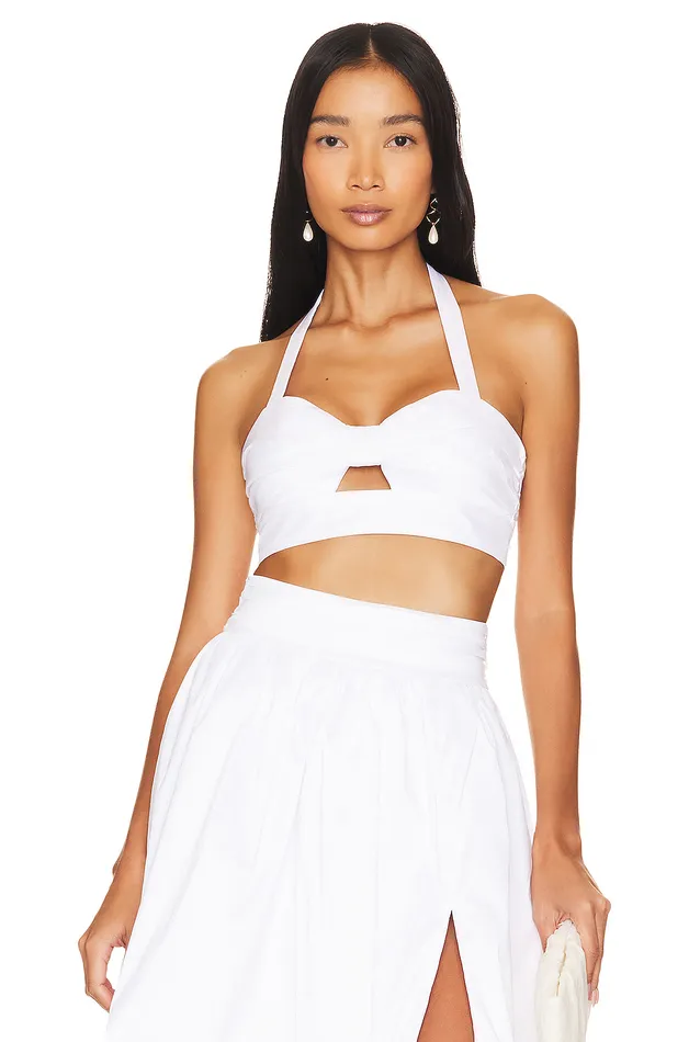 Tops Women Lovers and Friends Lucille Bra Top Stark White