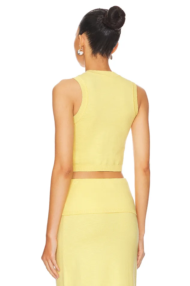 Tops Women Lovers and Friends Lumielle Tank Baby Yellow Tops Women Lovers and Friends Lumielle Tank Baby Yellow