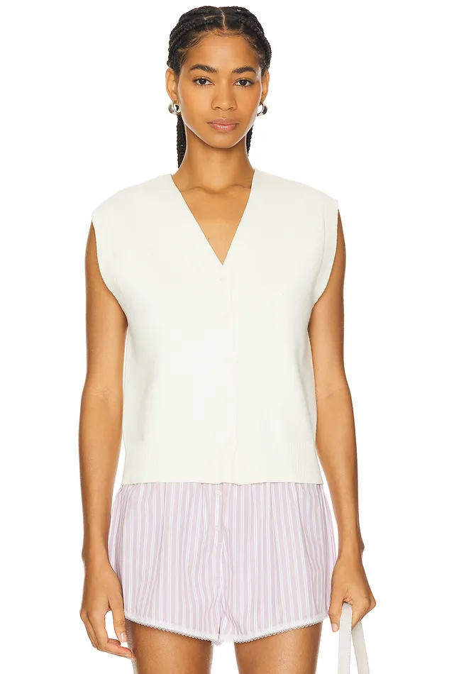 Tops Women Lovers and Friends Luna Vest Ivory