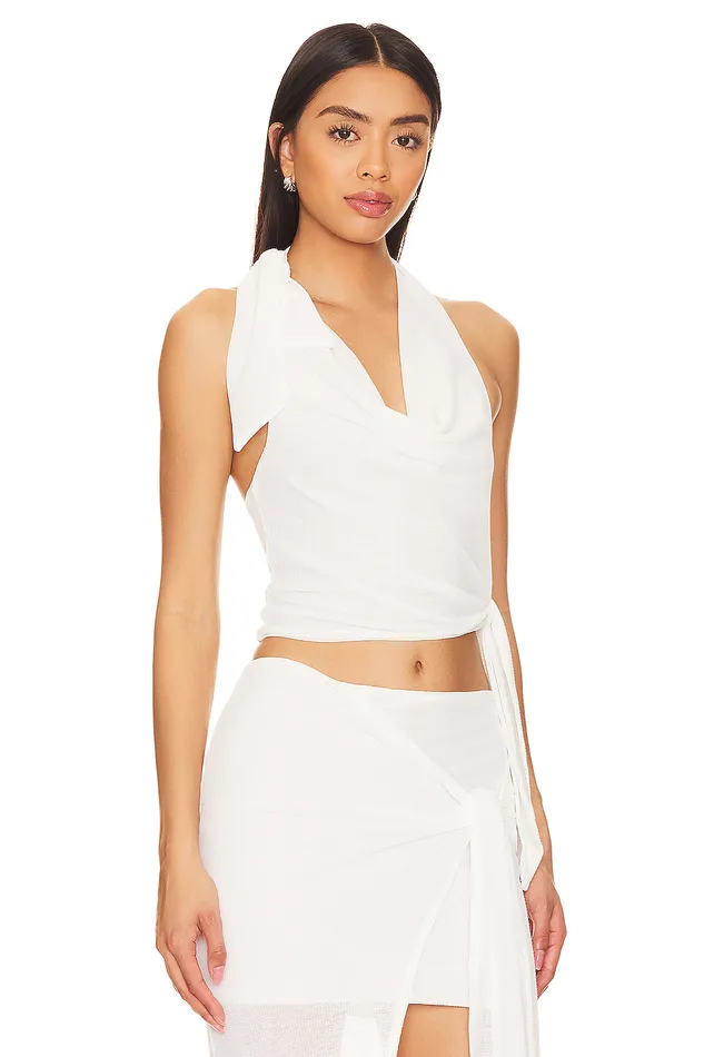Tops Women Lovers and Friends Marci Top White Tops Women Lovers and Friends Marci Top White