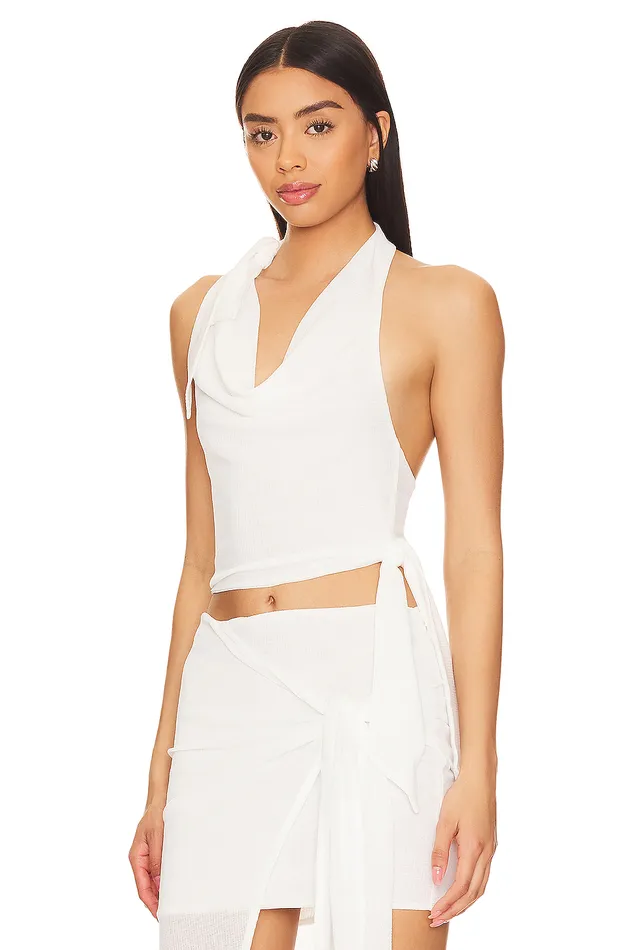 Tops Women Lovers and Friends Marci Top White Tops Women Lovers and Friends Marci Top White