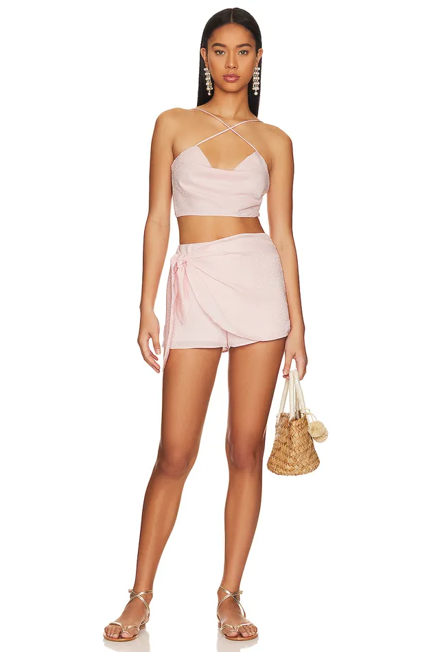 Tops Women Lovers and Friends Massie Top Blush Pink Tops Women Lovers and Friends Massie Top Blush Pink