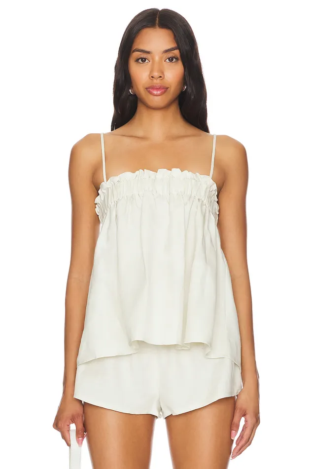 Tops Women Lovers and Friends Millie Top Sand Beige