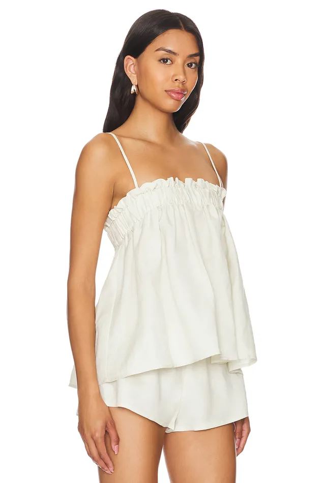 Tops Women Lovers and Friends Millie Top Sand Beige Tops Women Lovers and Friends Millie Top Sand Beige