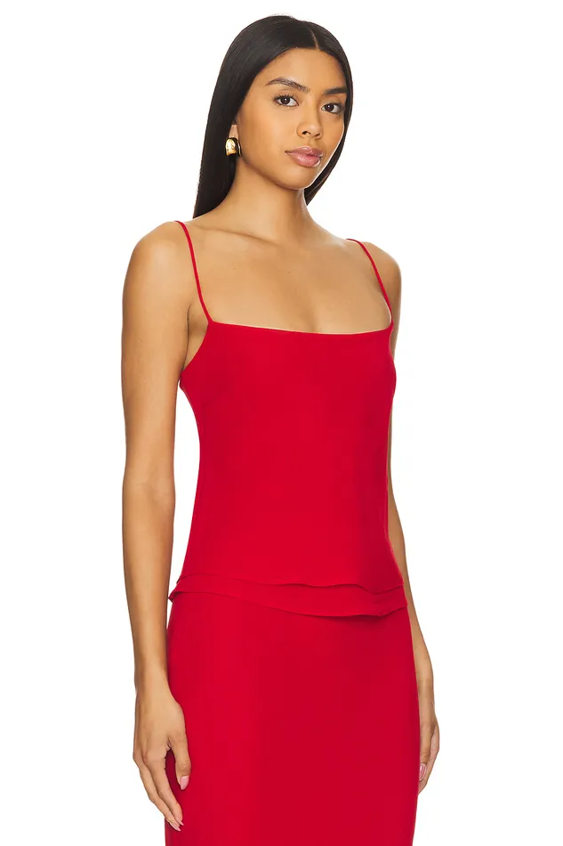 Tops Women Lovers and Friends Mischa Top Bright Red Tops Women Lovers and Friends Mischa Top Bright Red
