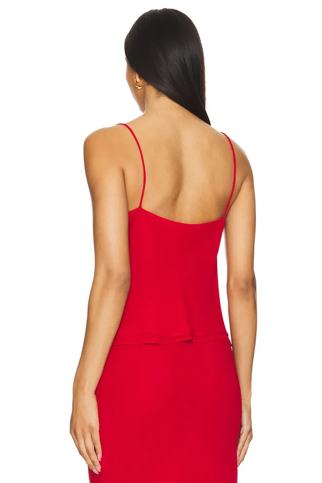Tops Women Lovers and Friends Mischa Top Bright Red Tops Women Lovers and Friends Mischa Top Bright Red