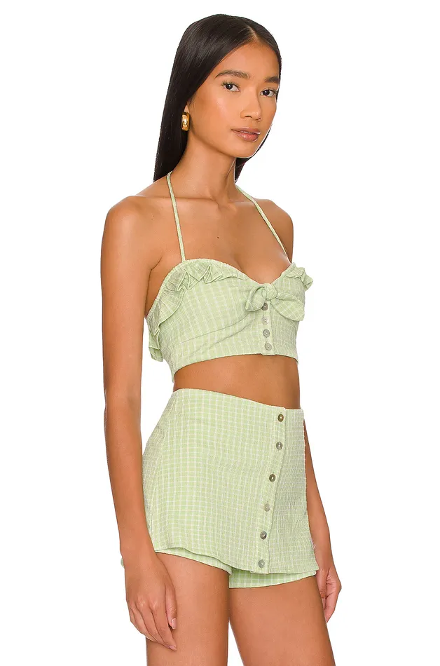 Tops Women Lovers and Friends Nala Top Green Tops Women Lovers and Friends Nala Top Green