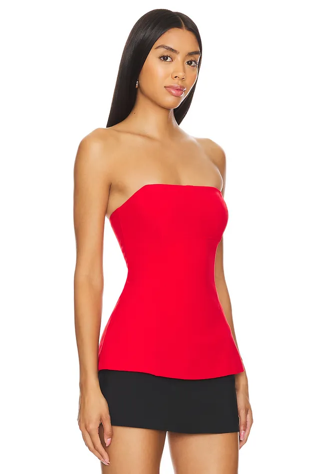 Tops Women Lovers and Friends Noah Top Cherry Red Tops Women Lovers and Friends Noah Top Cherry Red