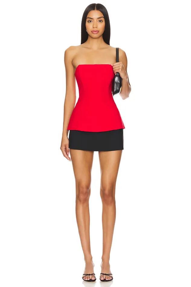 Tops Women Lovers and Friends Noah Top Cherry Red Tops Women Lovers and Friends Noah Top Cherry Red