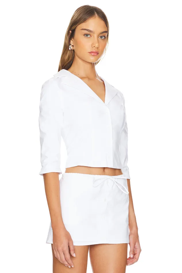 Tops Women Lovers and Friends Pacey Top White Tops Women Lovers and Friends Pacey Top White