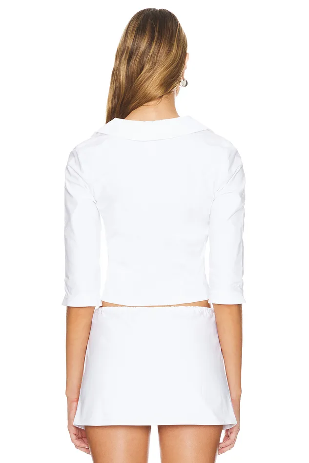 Tops Women Lovers and Friends Pacey Top White Tops Women Lovers and Friends Pacey Top White